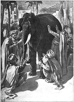 elephant and blind